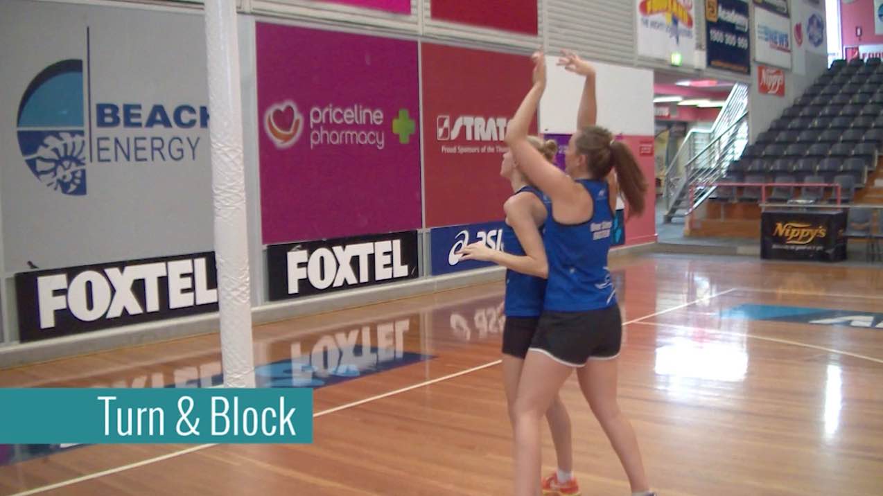 Netball Skills: Turn and Block