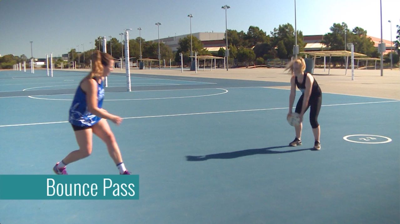 Training For Netball: Bounce Pass