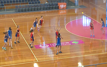 Netball Coaching: Half-court Possession Game