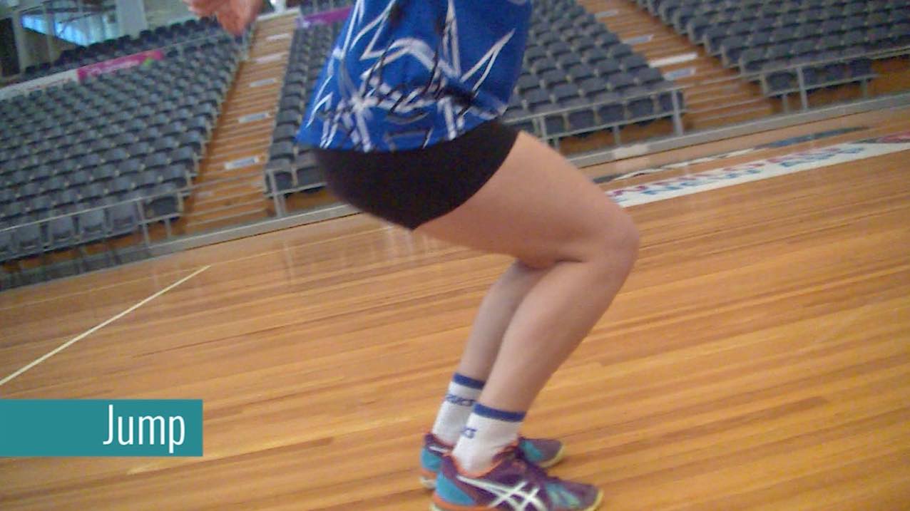 Netball Footwork Drills: Jump