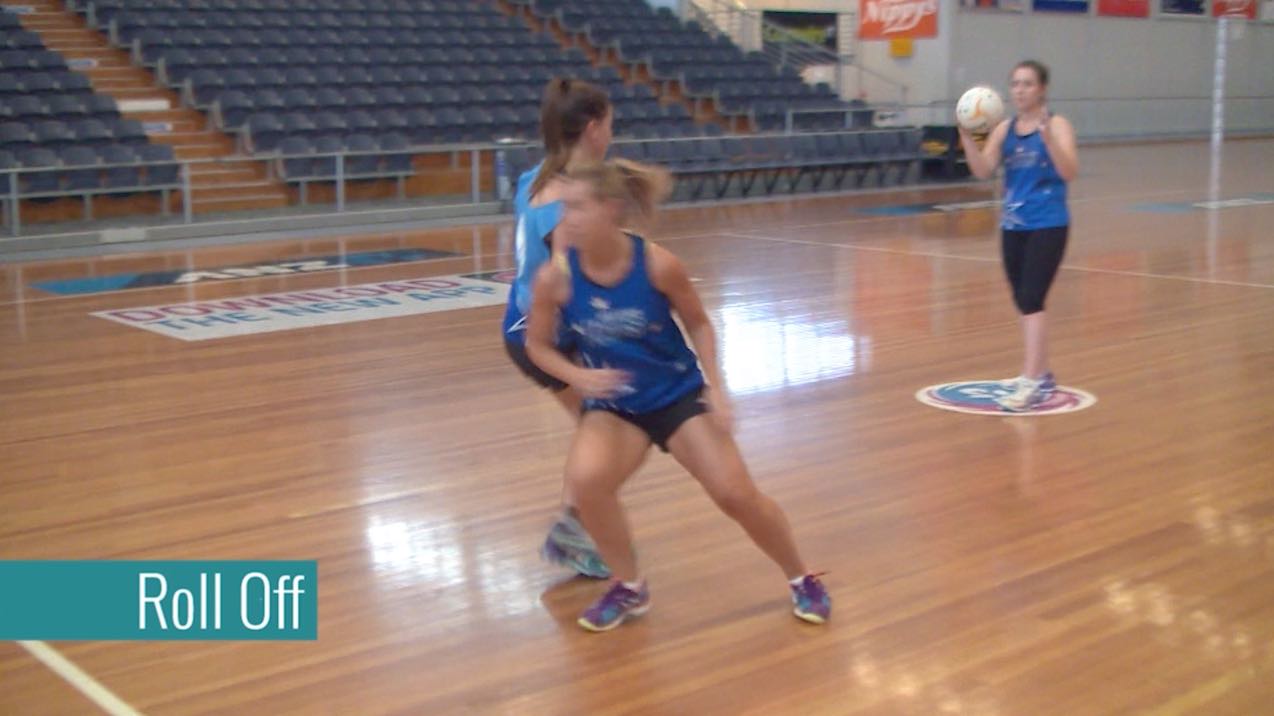 Netball Goal Shooting Drills: Roll-off