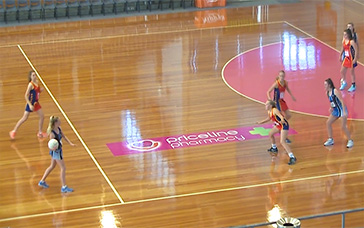 Netball Warm Up Drills: Sagging Defence